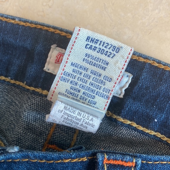 True Religion Women’s flare jeans size 27 - Picture 5 of 12